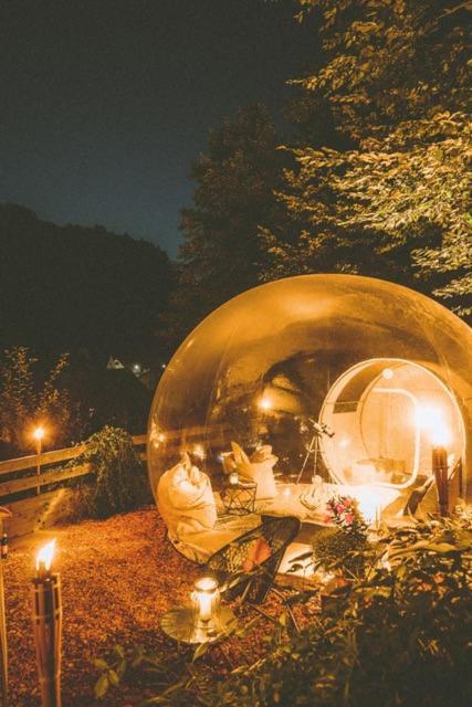 Living Timeless- Bubble Tent Elzach Inklusive Hot Tube Badefass- Schlafen Unterm Sternenhimmel Экстерьер фото