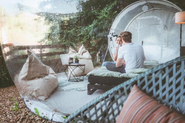 Living Timeless- Bubble Tent Elzach Inklusive Hot Tube Badefass- Schlafen Unterm Sternenhimmel Экстерьер фото
