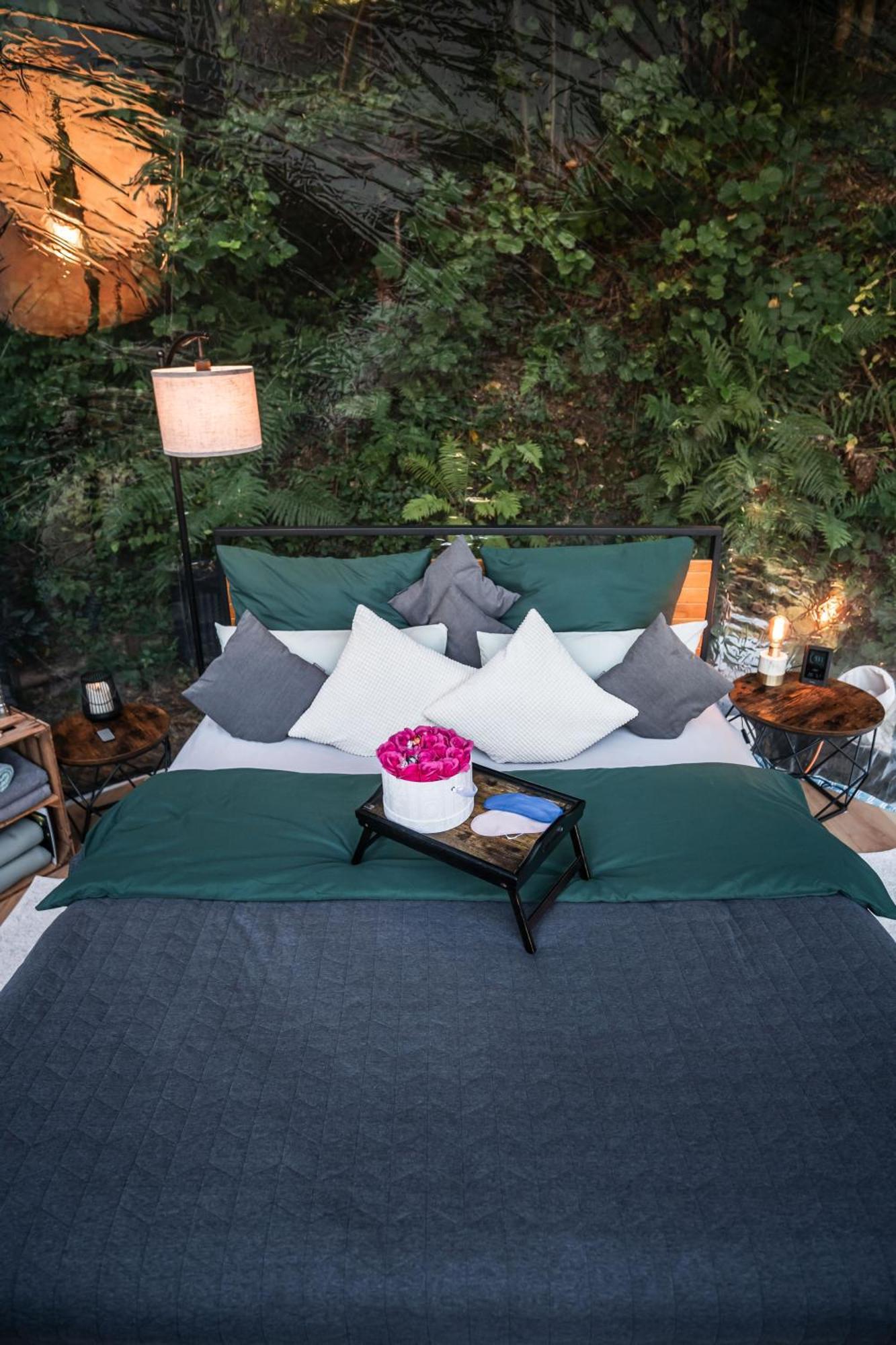 Living Timeless- Bubble Tent Elzach Inklusive Hot Tube Badefass- Schlafen Unterm Sternenhimmel Экстерьер фото