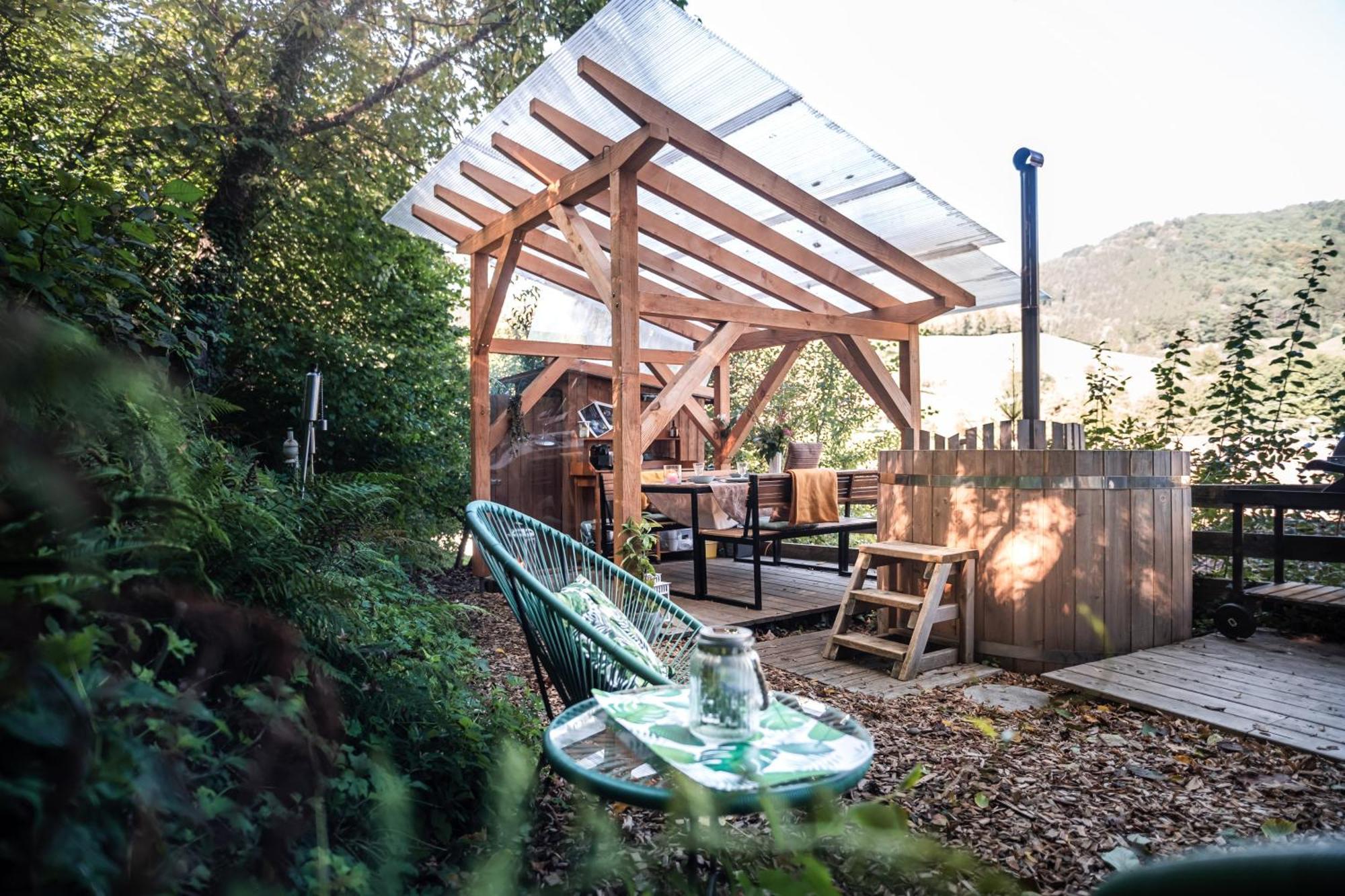 Living Timeless- Bubble Tent Elzach Inklusive Hot Tube Badefass- Schlafen Unterm Sternenhimmel Экстерьер фото